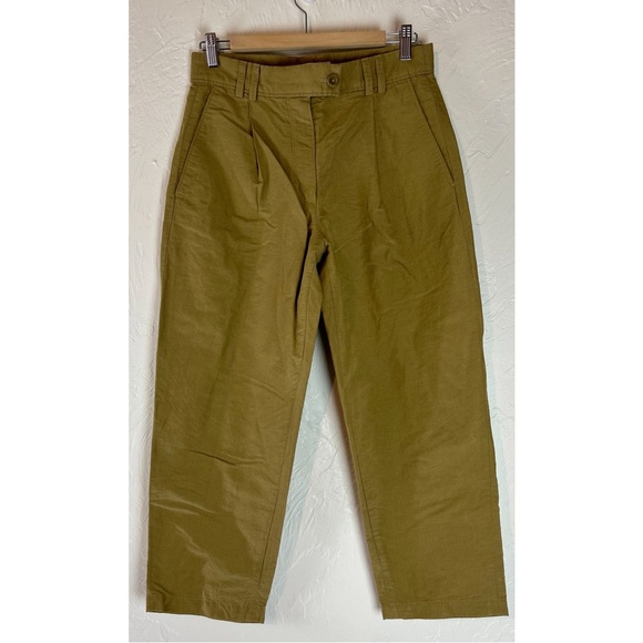 COS Pleated Linen Blend Trousers Workwear Minimalist , size 6US - Picture 4 of 12